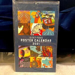 Disney Parks Poster Calendar 2021